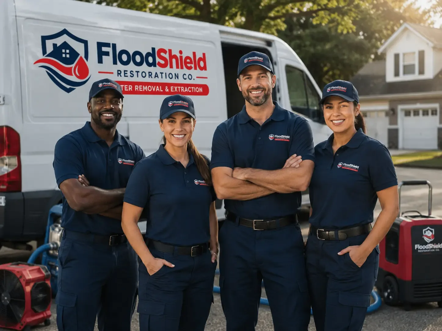 Flood Damage Restoration company in Wallaceton, PA